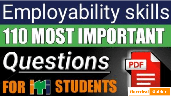 ITI Employability skills 150 Most important Questions [PDF]